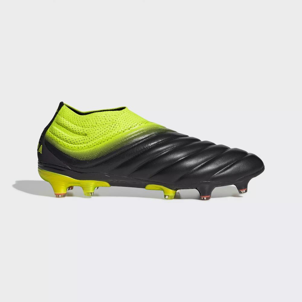 Adidas Copa 19+ Firm Ground Tacos de Futbol Negros Para Hombre (MX-16966)